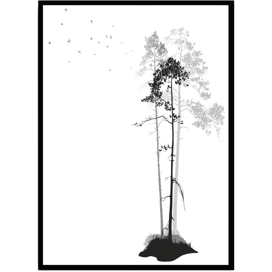 Poster Träd 3 - Dekortorget