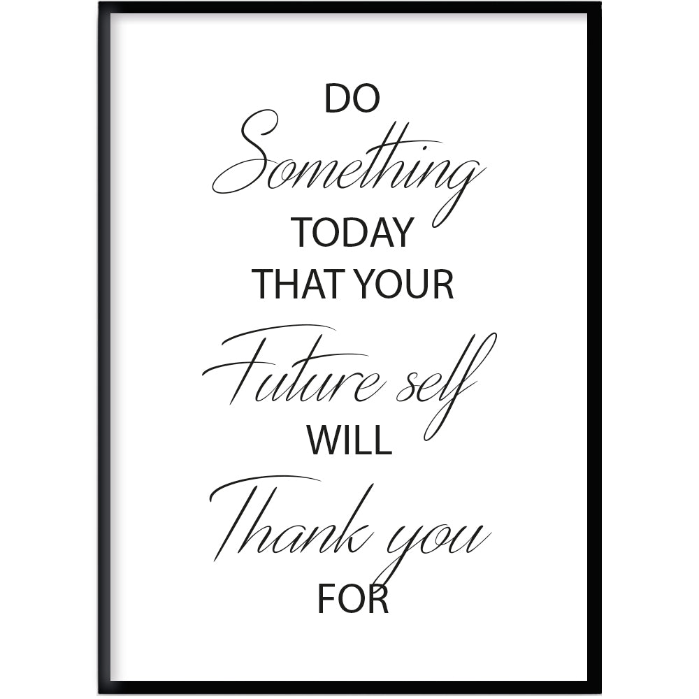 Poster Do something