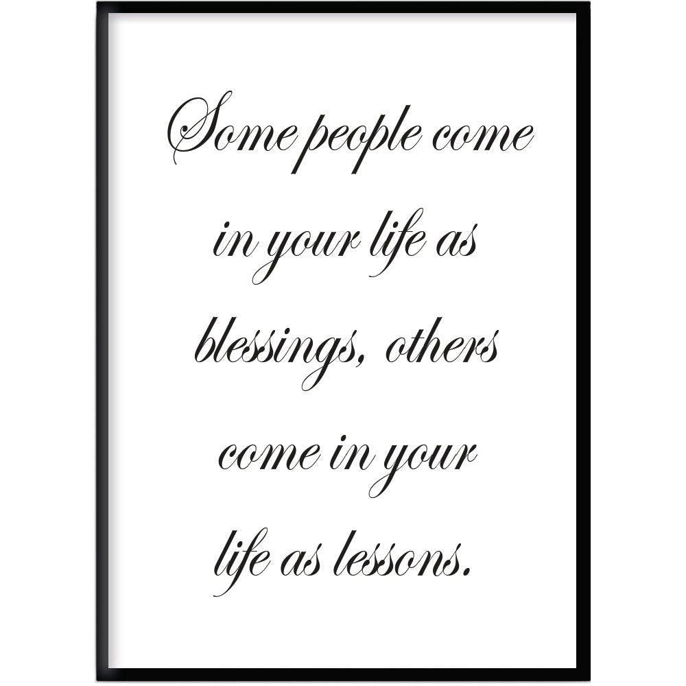 Poster Some people - Dekortorget