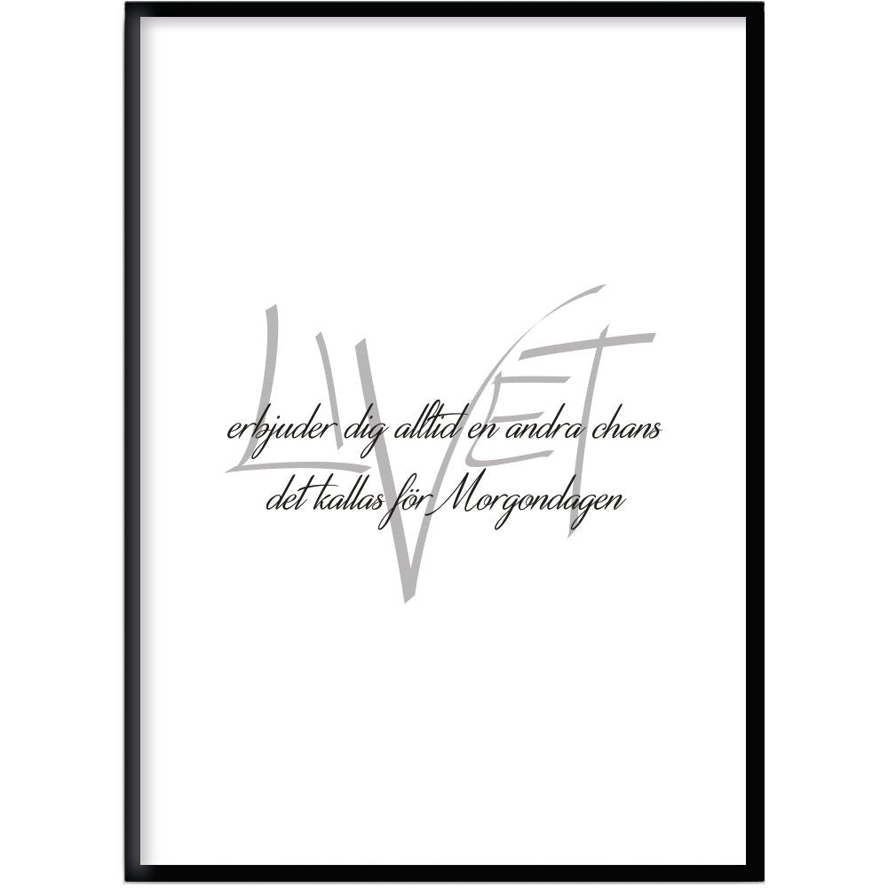 Poster Livet II - Dekortorget