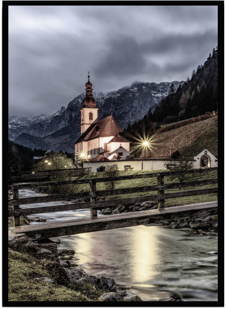 Poster Old church - Dekortorget