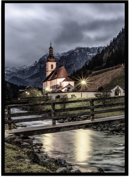 Poster Old church - Dekortorget