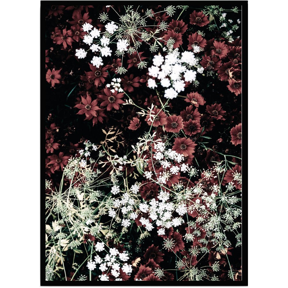 Poster Flowers red II - Dekortorget