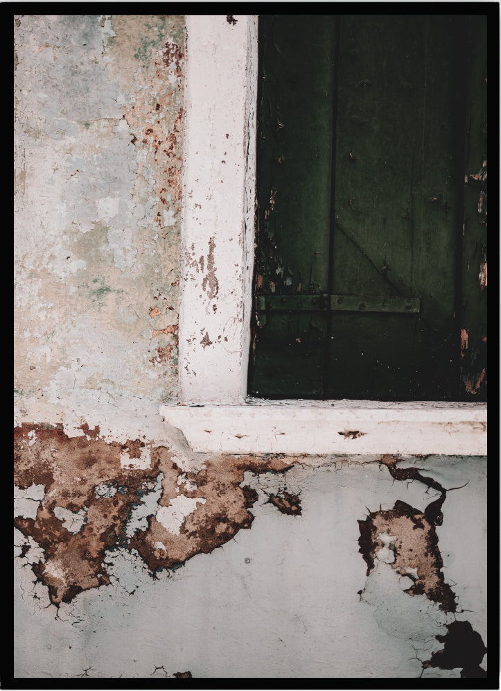 Poster Old window