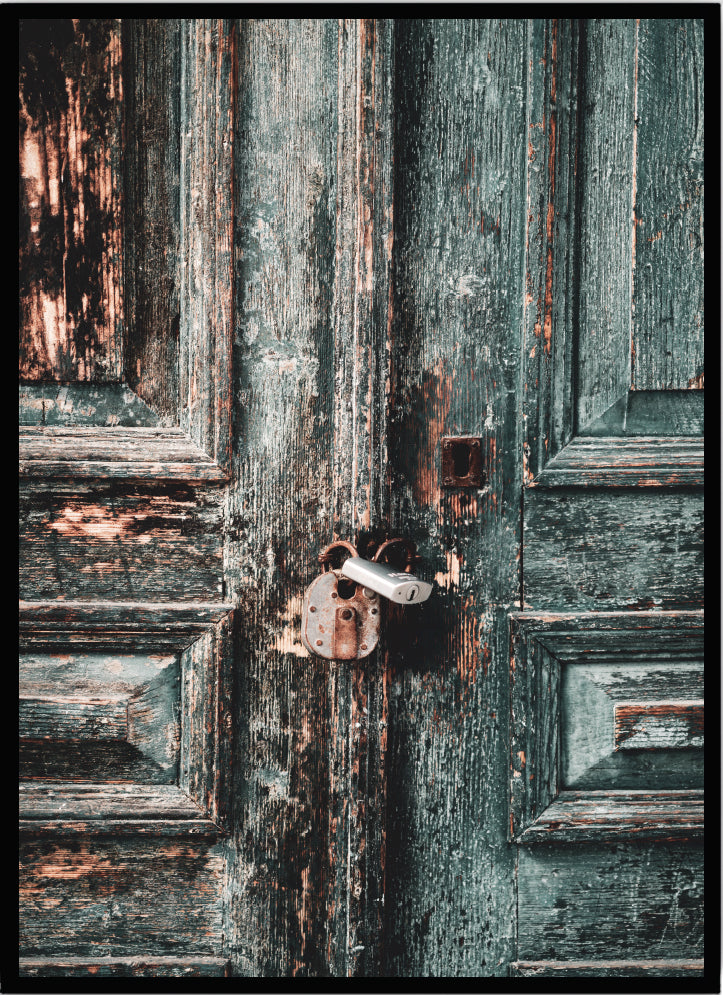 Poster Door with hanger
