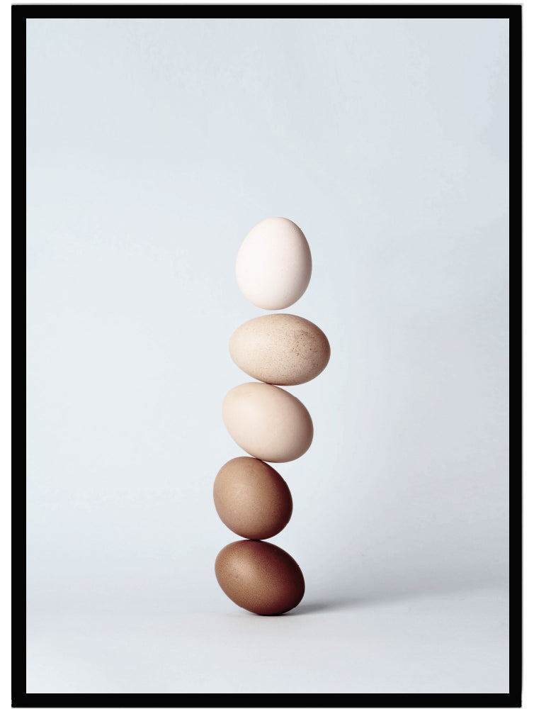 Poster Egg colour