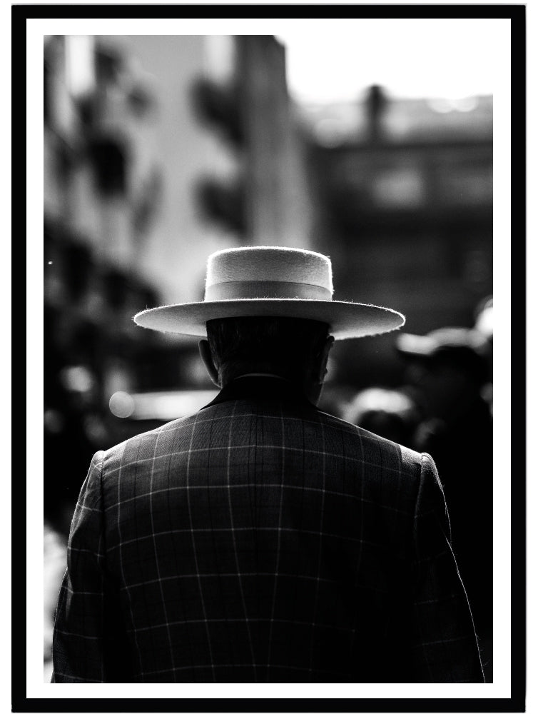 Poster Man in hat