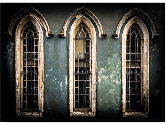 Poster Church windows - Dekortorget