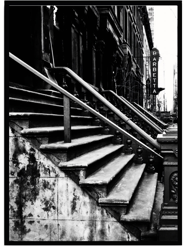 Poster City stairs