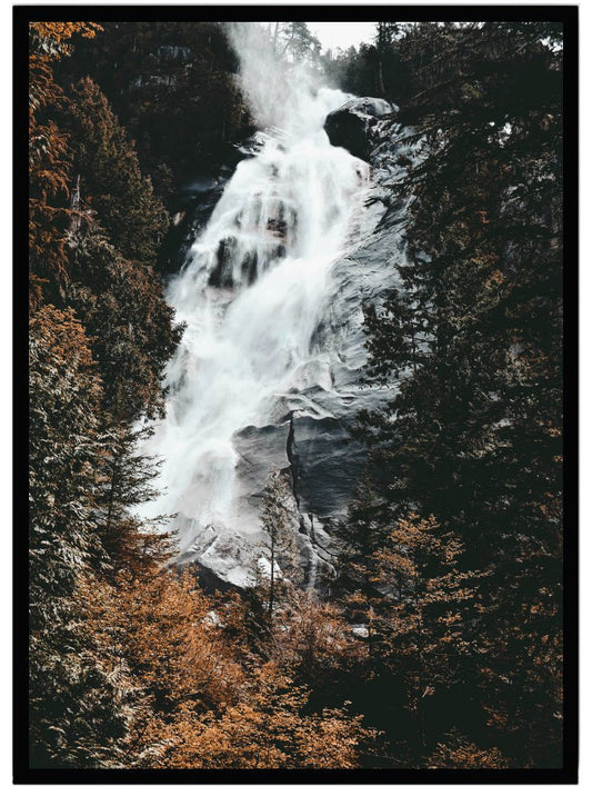 Poster Waterfall - Dekortorget