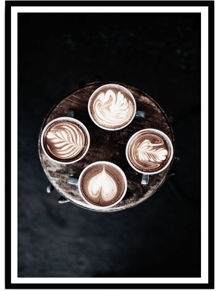 Poster Coffee with friends - Dekortorget