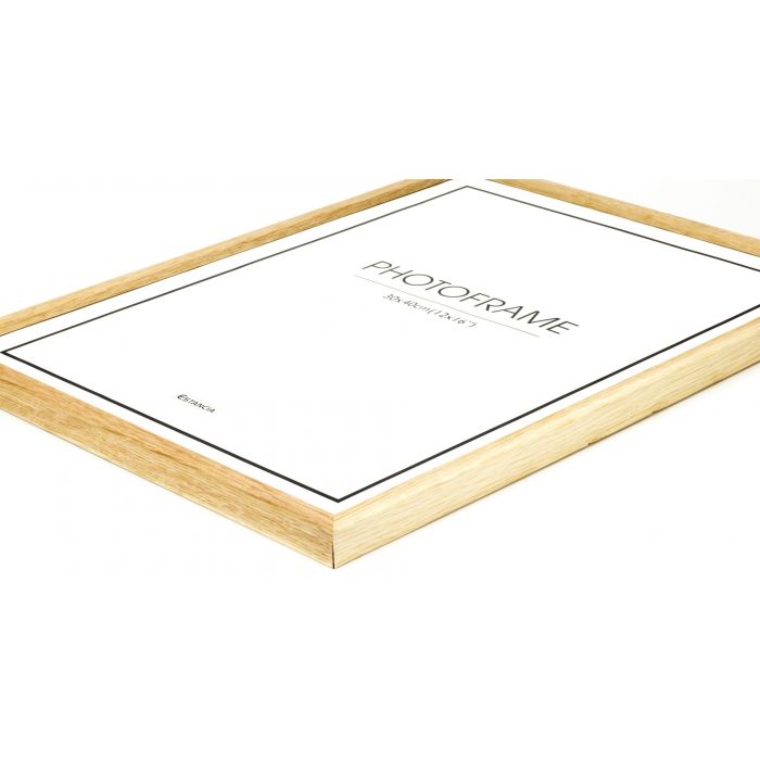 OSLO Ek med plexiglas A4 - Dekortorget