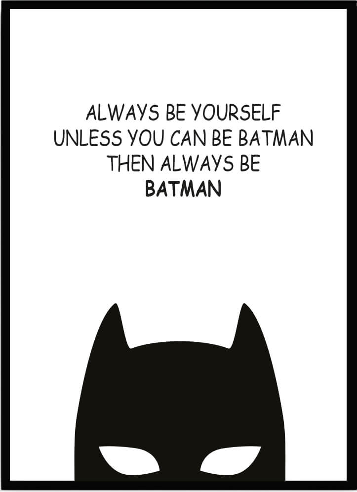 Poster Batman - Dekortorget