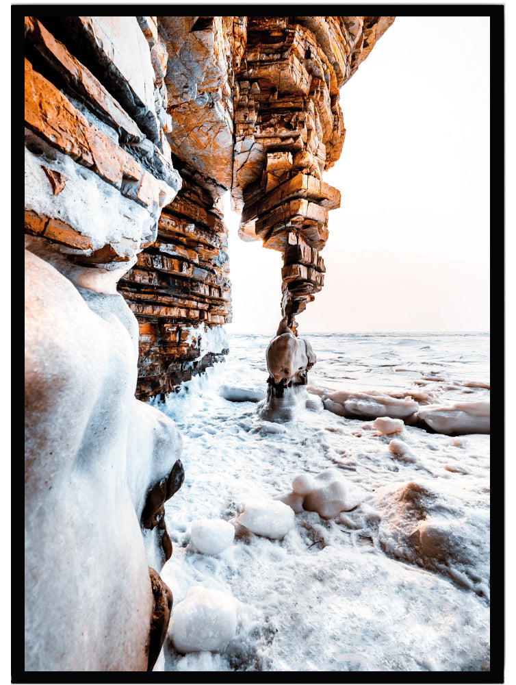 Poster Stones by the sea