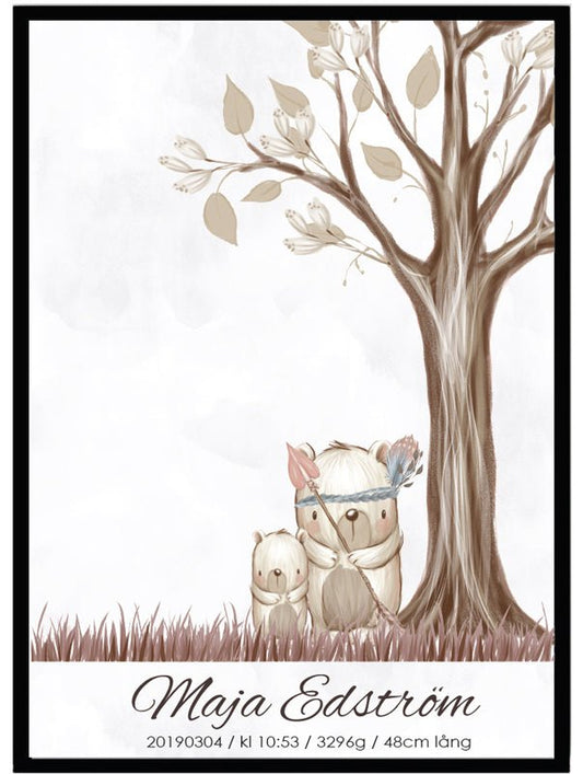 Namntavla Björn - Dekortorget