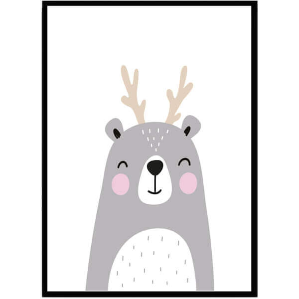 Poster little bear - Dekortorget