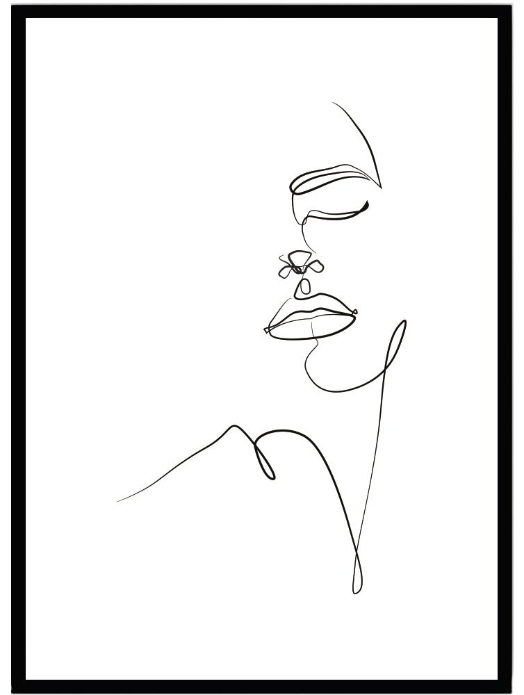 Poster Woman - Dekortorget