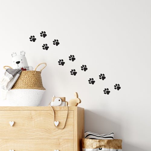 Väggdekor tassar katt - Dekortorget