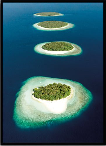 Poster Maldiverna - Dekortorget