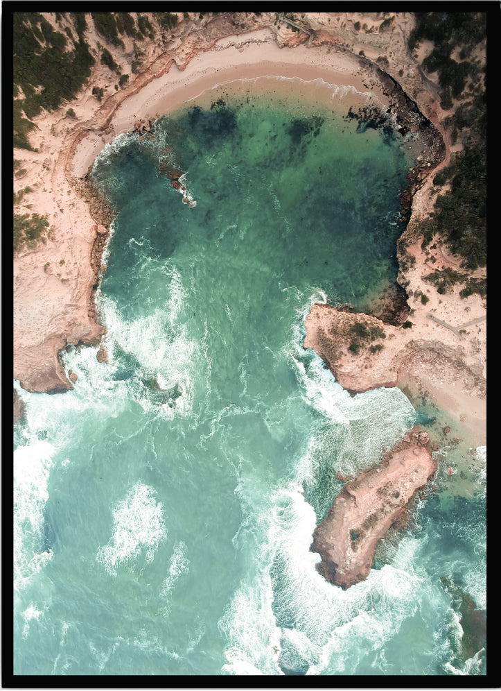 Poster Island Beach
