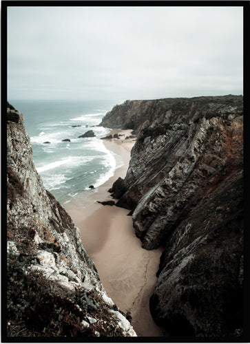 Poster Mountain Beach
