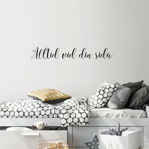 Väggord alltid vid din sida