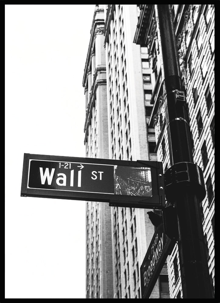 Poster wall st.