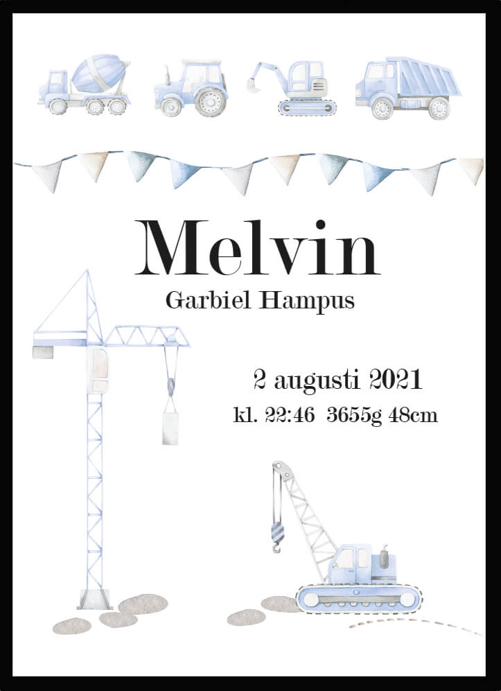 Namntavla Fordon - Dekortorget