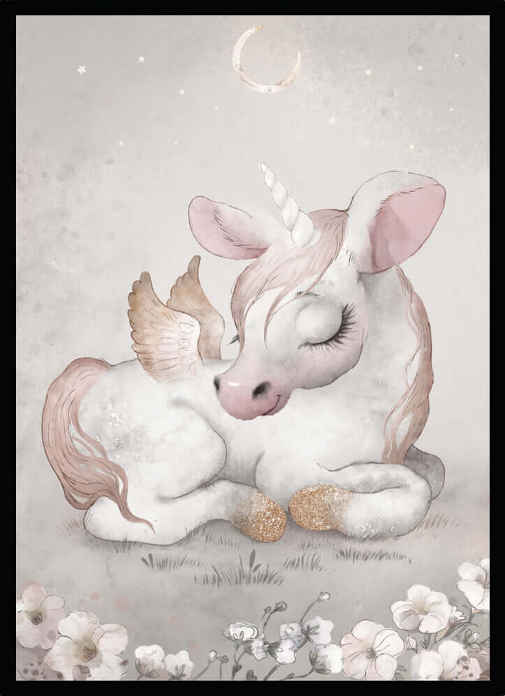 Poster unicorn - Dekortorget