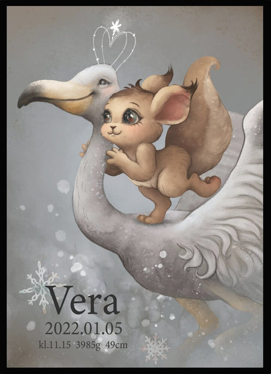 Namntavla In the sky - Dekortorget