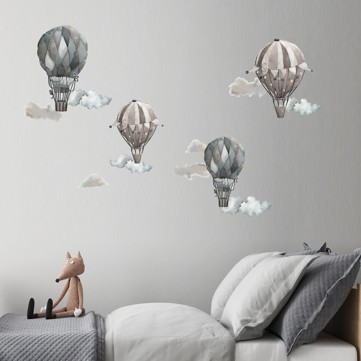 Väggdekor Luftballonger - Dekortorget