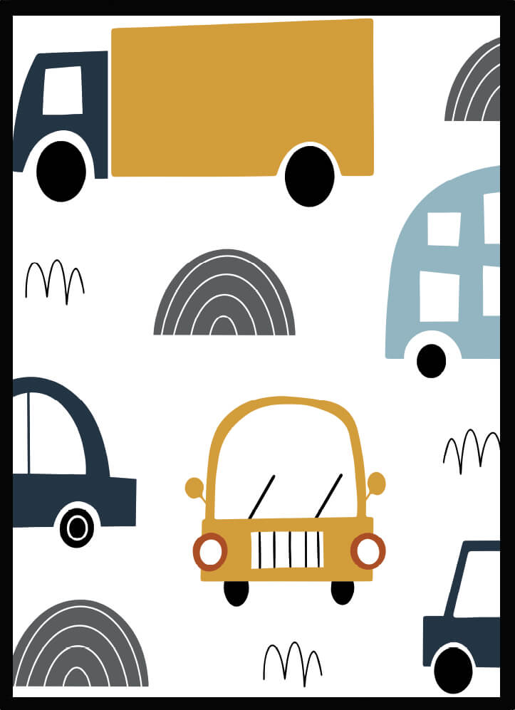 Poster Fordon - Dekortorget