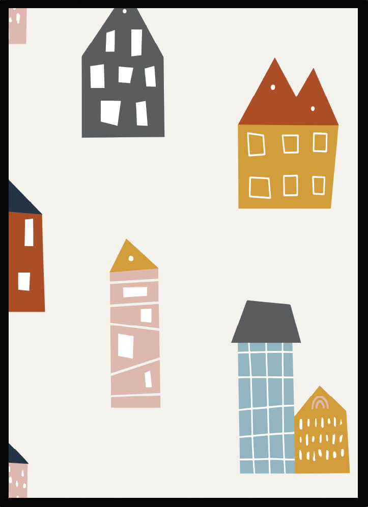 Poster Hus - Dekortorget