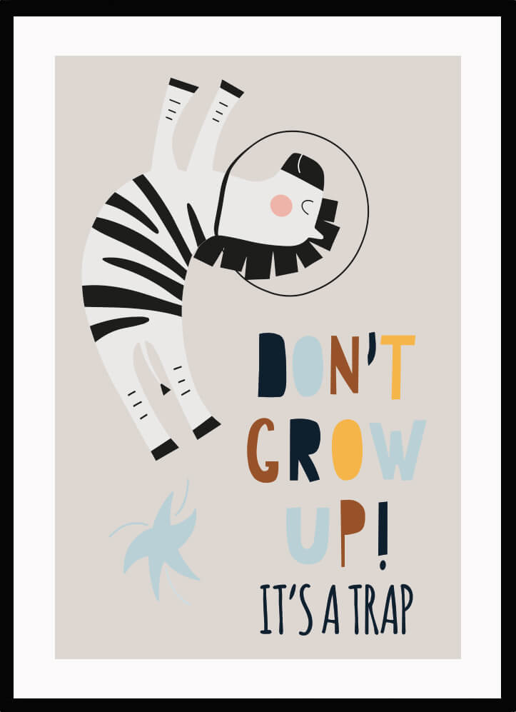 Poster Zebra 2 - Dekortorget