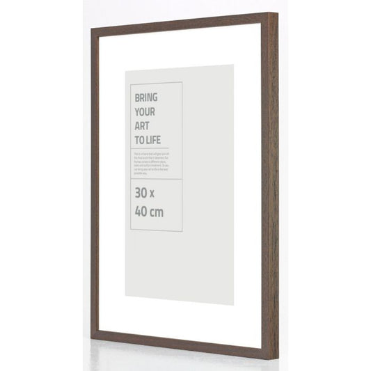 VALNÖT med plexiglas A4 (21x30cm) - Dekortorget