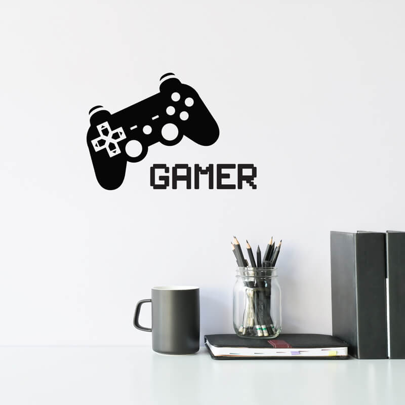 Väggdekor Gamer - Dekortorget