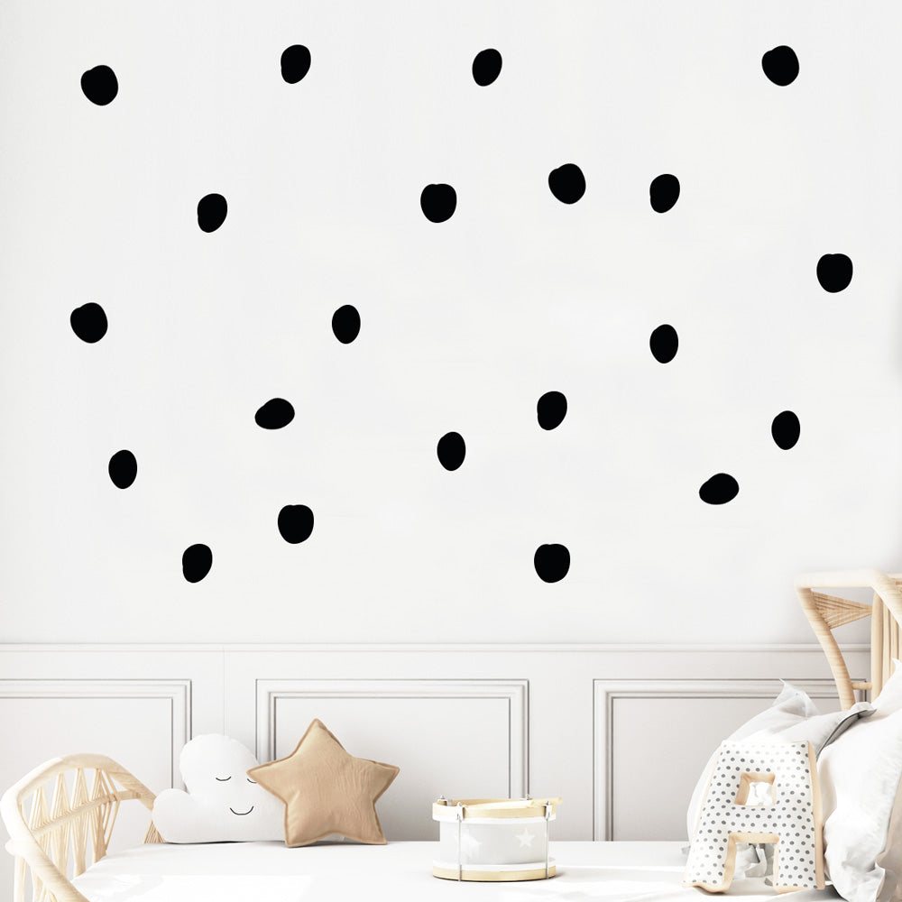 Väggdekor spots- ministickers