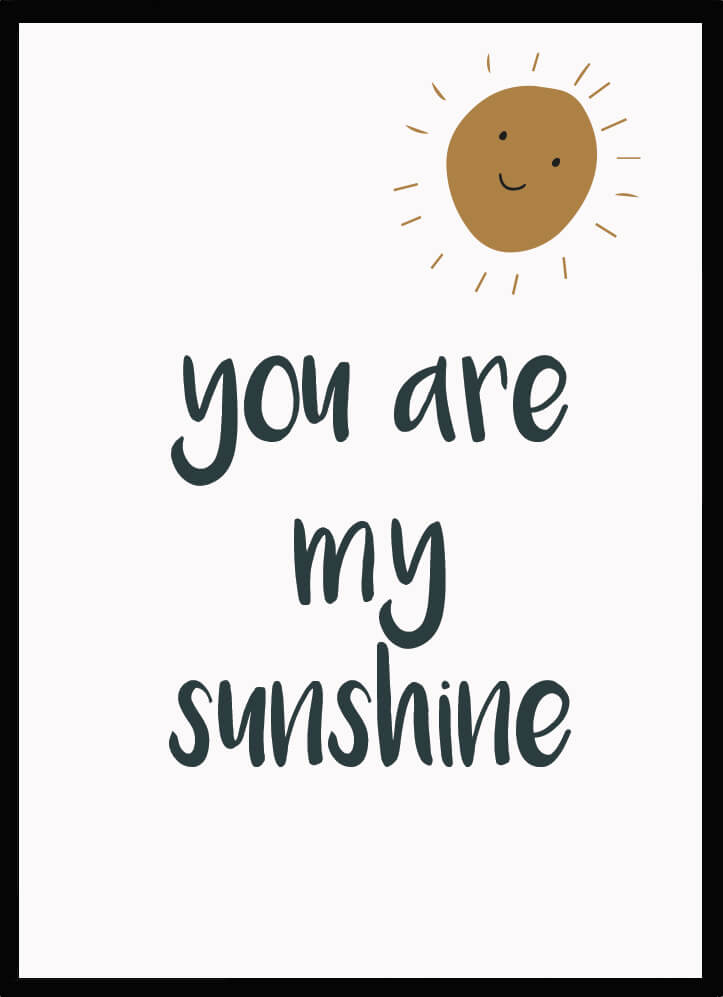 Poster Dinoworld sunshine - Dekortorget