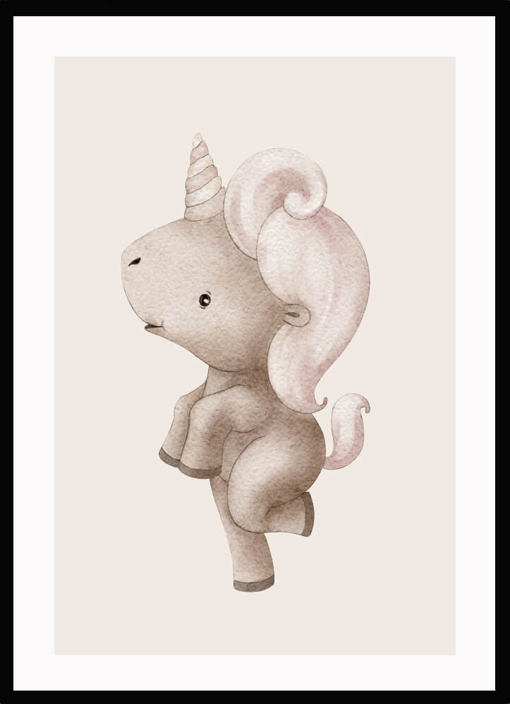 Poster Unicorn - Dekortorget