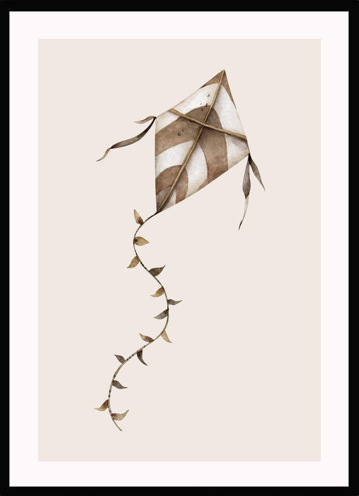 Poster Drake beige