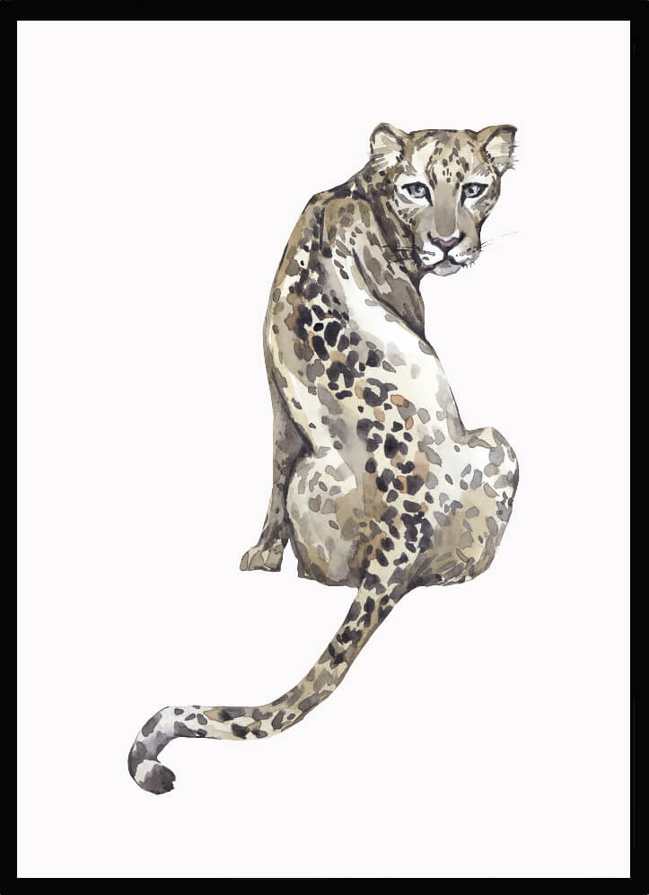 Poster leopard