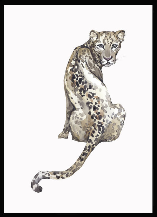 Poster leopard - Dekortorget