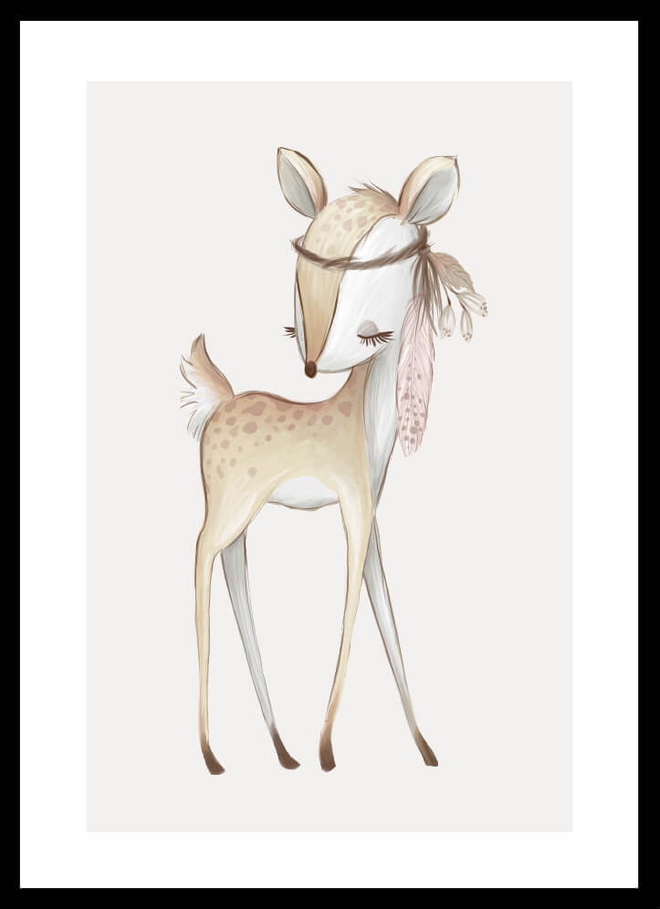 Poster Deer - Dekortorget