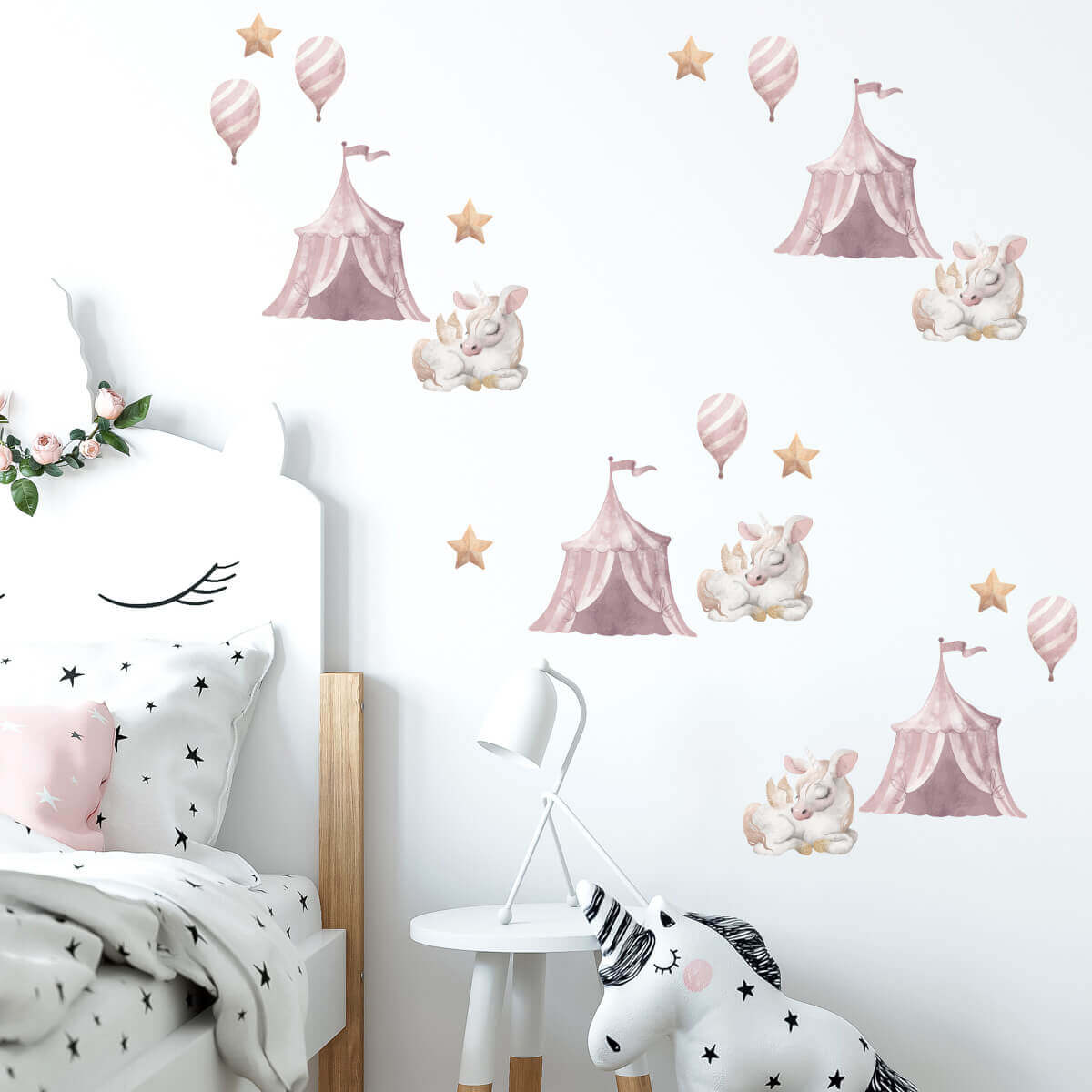 Väggdekor Unicorns - Dekortorget