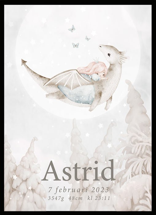 Namntavla Drake - Dekortorget