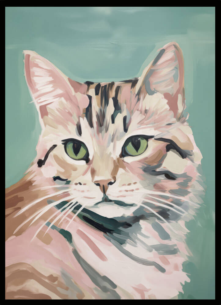 Poster katt - Dekortorget