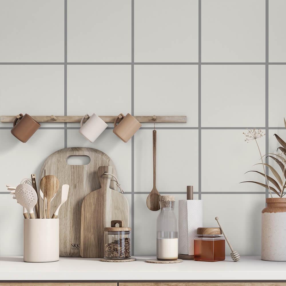 Kakeldekor Vit kokos - Dekortorget