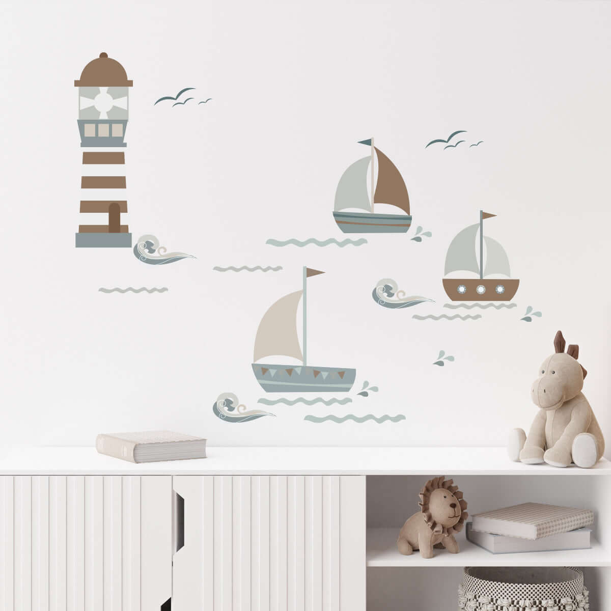 Väggdekor Båtar - Dekortorget