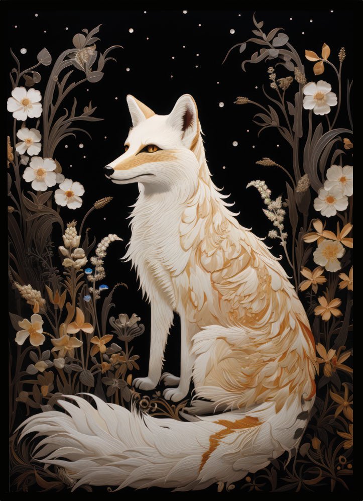 Poster räv 1 - Dekortorget