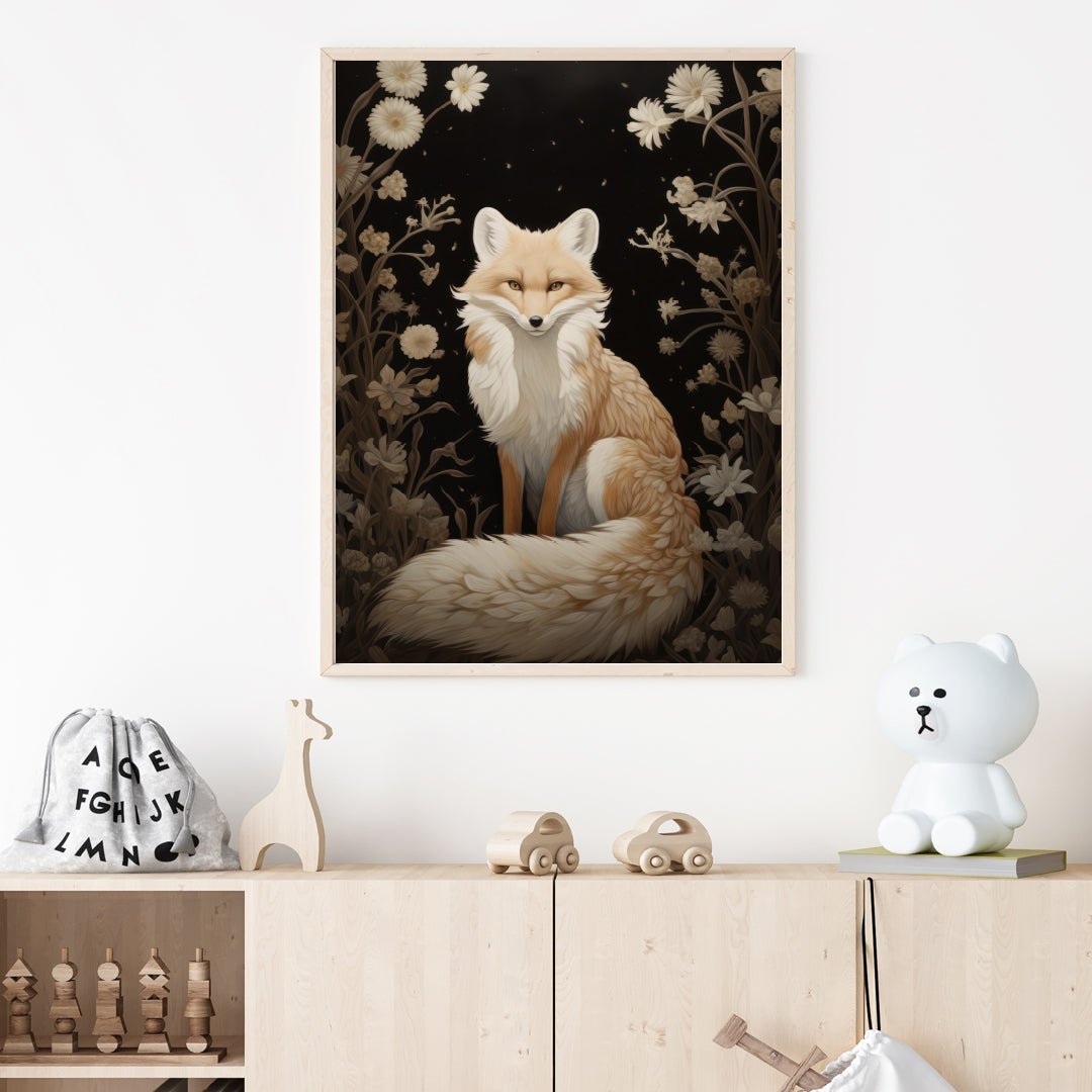 Poster räv 2 - Dekortorget